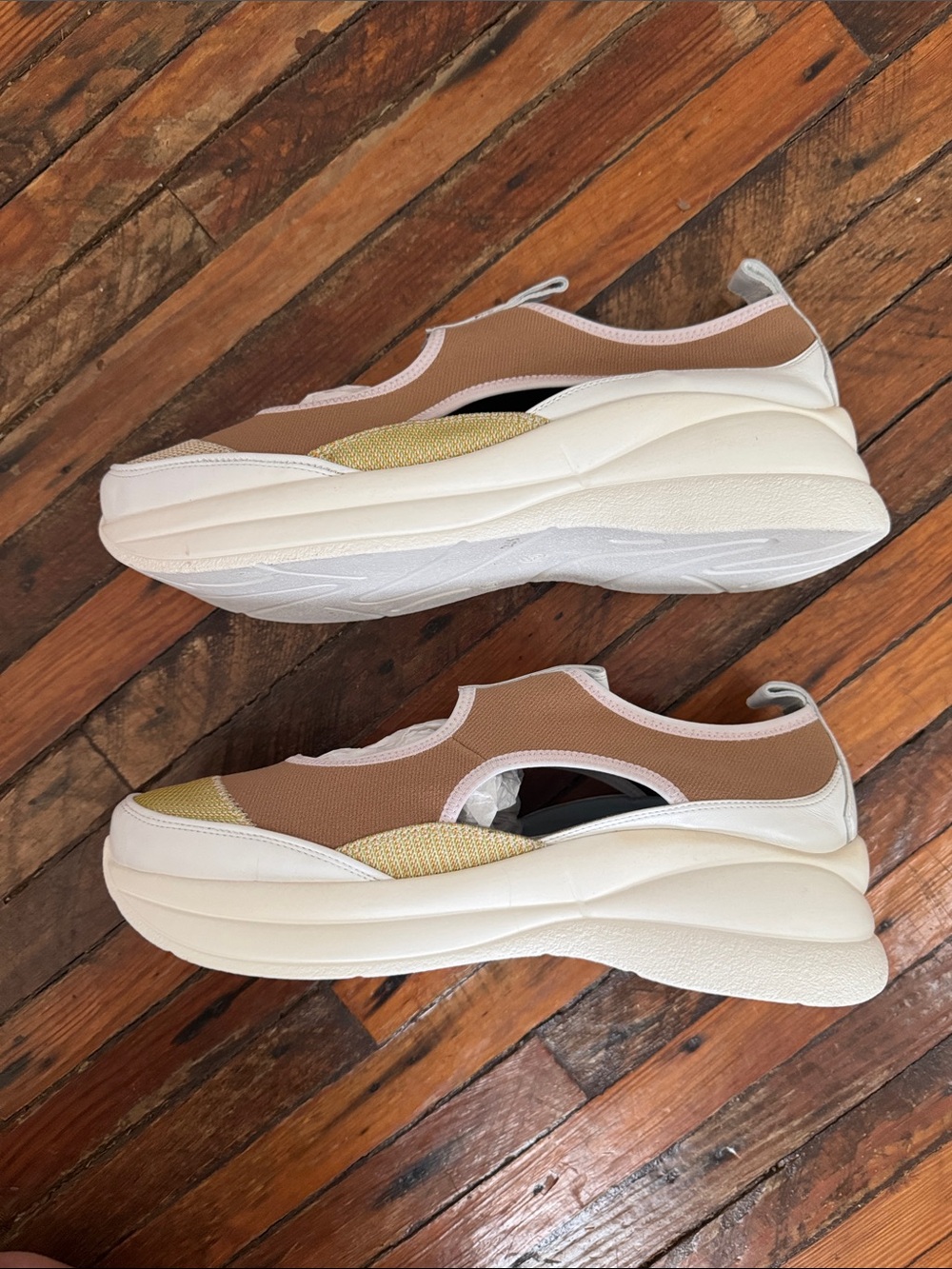 Nicole Saldaña Neutral Multi Slip-On Platform Sneakers - Picture 5 of 6